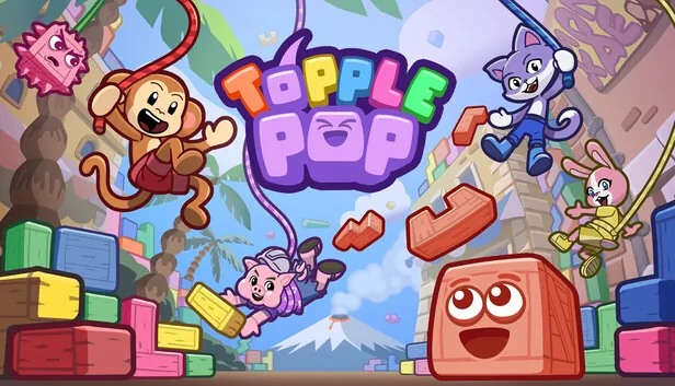 TopplePOP Bungee Blockbusters