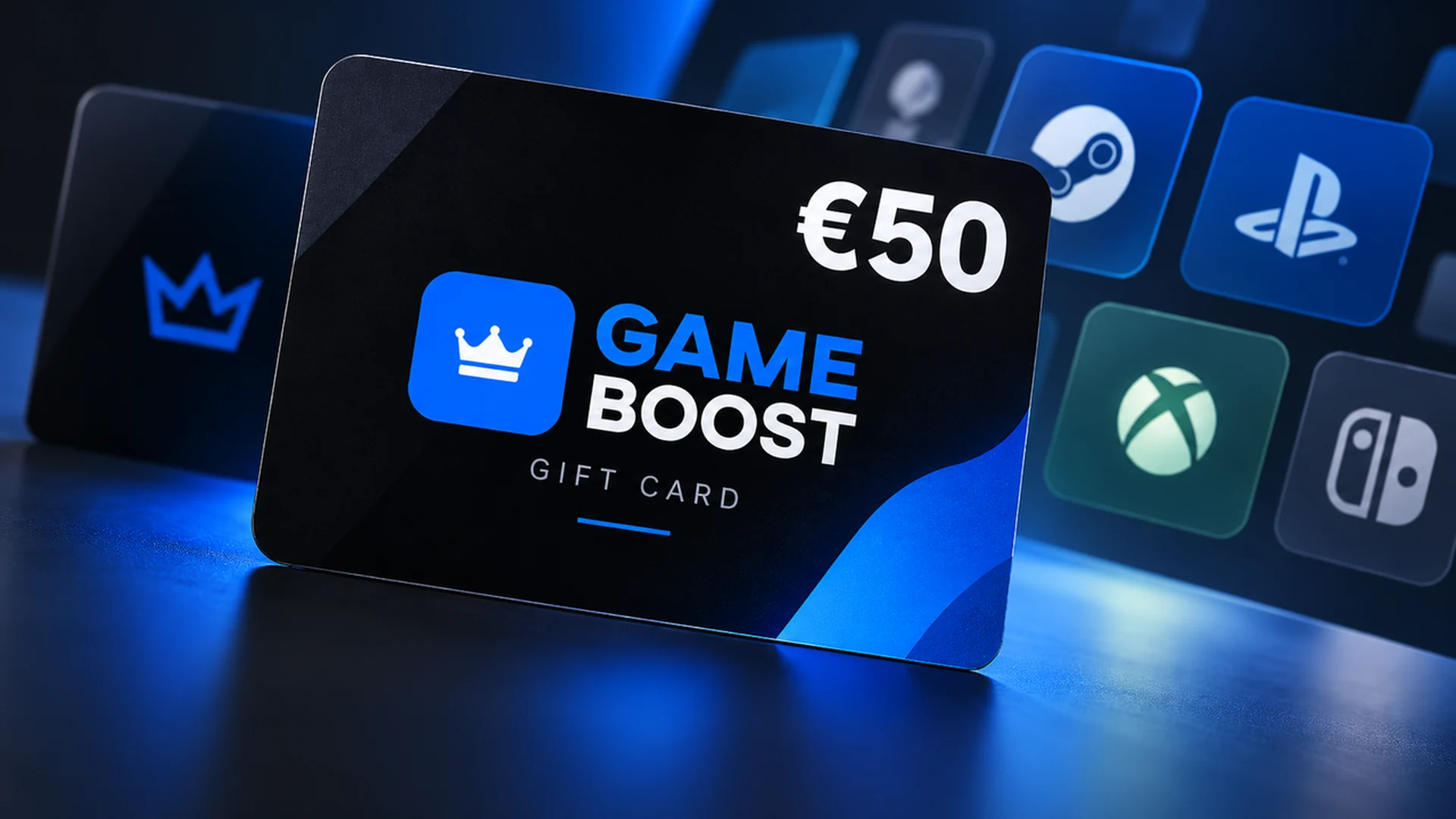 Tarjeta regalo Gameboost de 50 € gratis