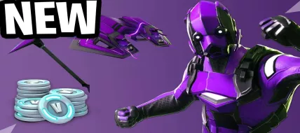 Fortnite Bundle: Dark Vertex + 2000 V Buck thumbnail