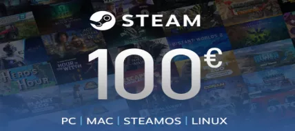 Steam Tarjeta Regalo 100 EU/US/UK thumbnail