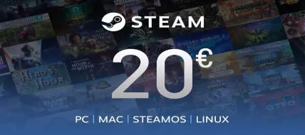 Steam Tarjeta Regalo 20 EU/US/UK thumbnail
