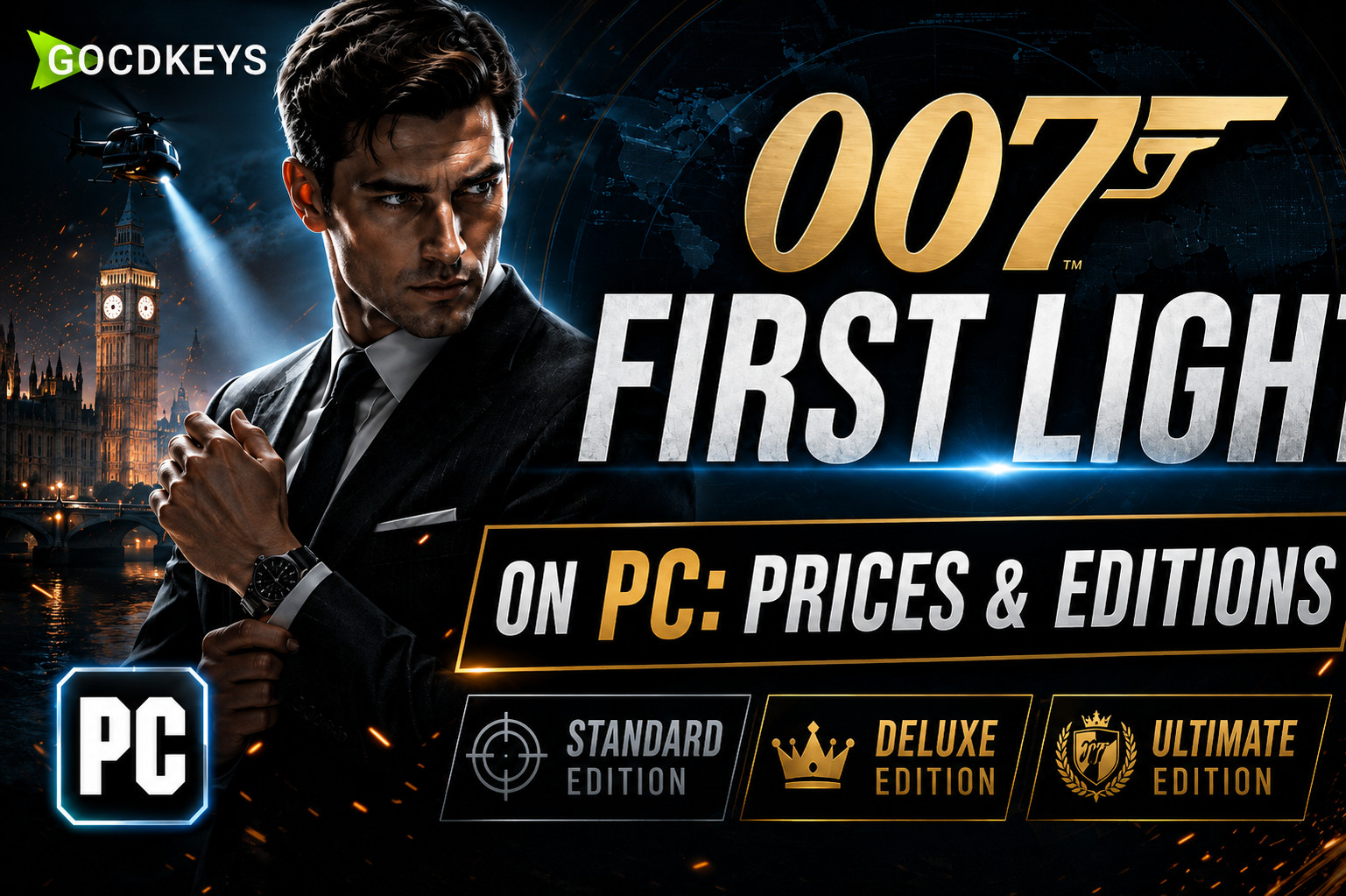 007 First Light en PC: precios y ediciones