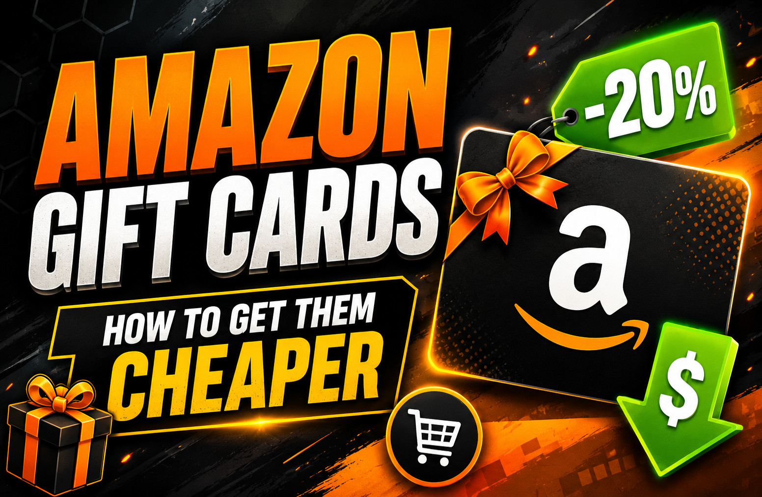 Amazon Gift Cards: cómo conseguirlas más baratas