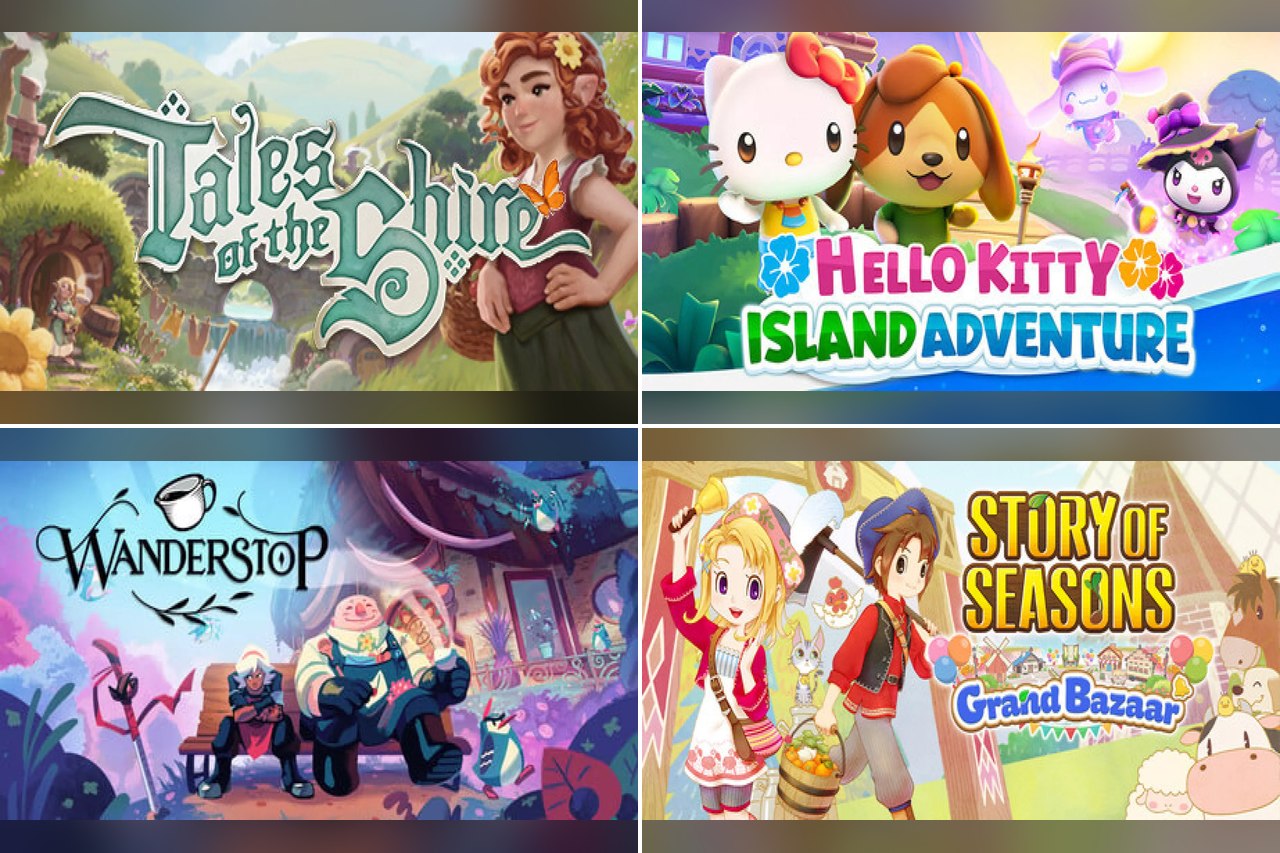 Los mejores juegos cozy para PS5: Hello Kitty Island Adventure, Tales of the Shire y Wanderstop