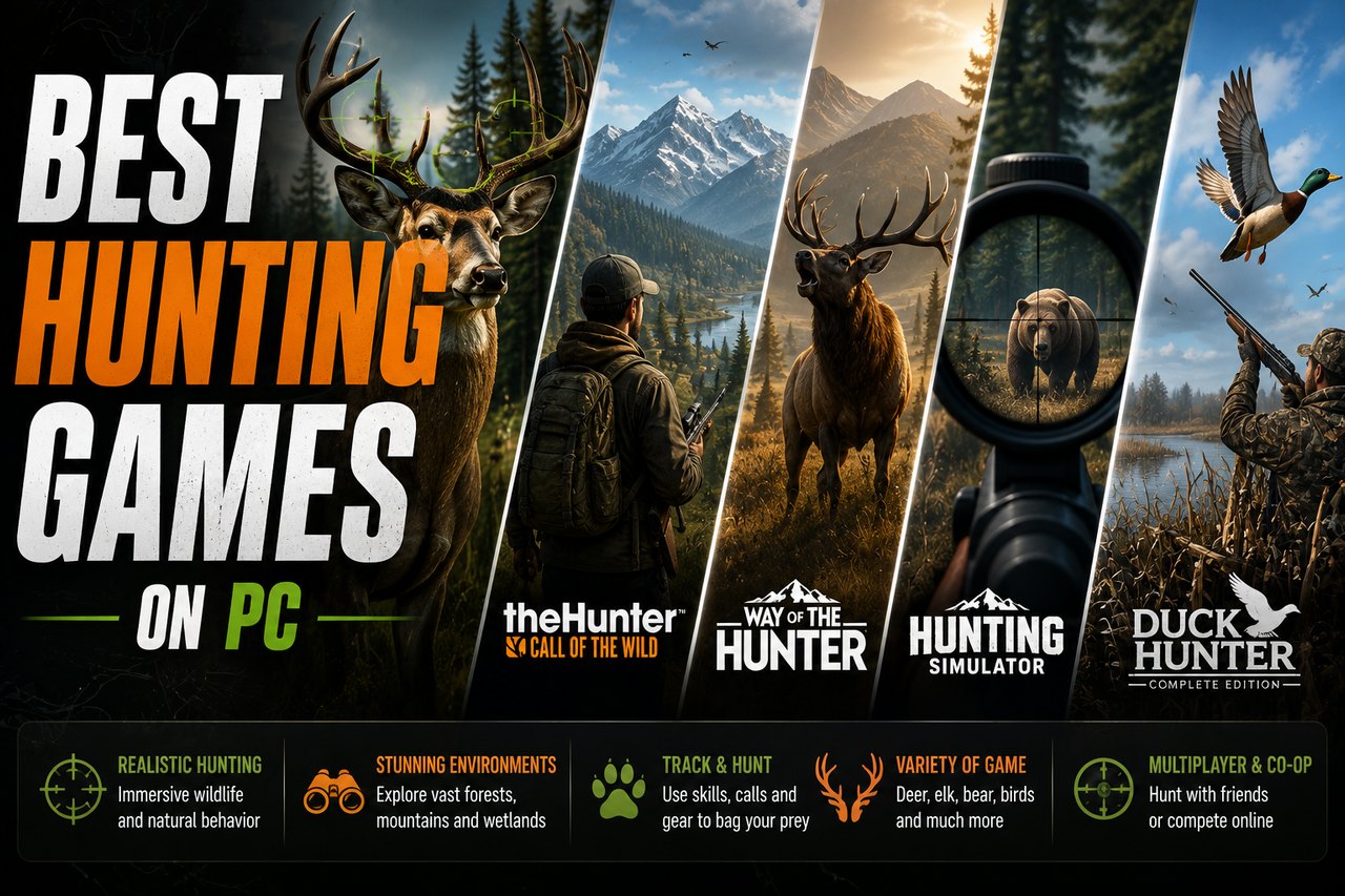 Mejores juegos de caza para PC: 16 títulos, su veredicto de Steam y a cuánto salen