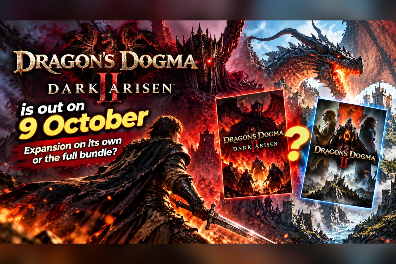 Dragon's Dogma 2: Dark Arisen sale el 9 de octubre: ¿expansión suelta o pack completo?