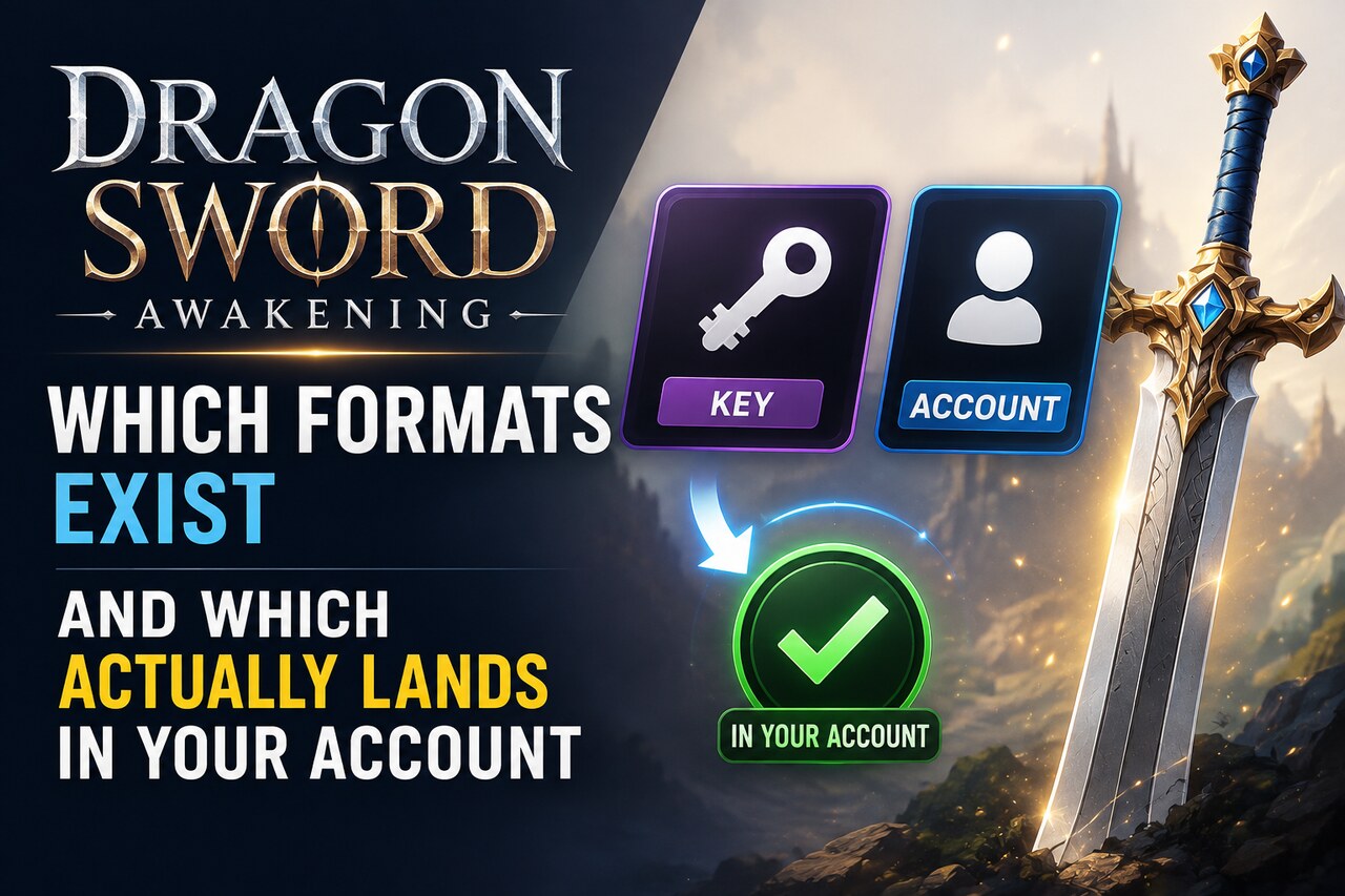 DragonSword Awakening: qué formatos hay y cuál acaba de verdad en tu cuenta