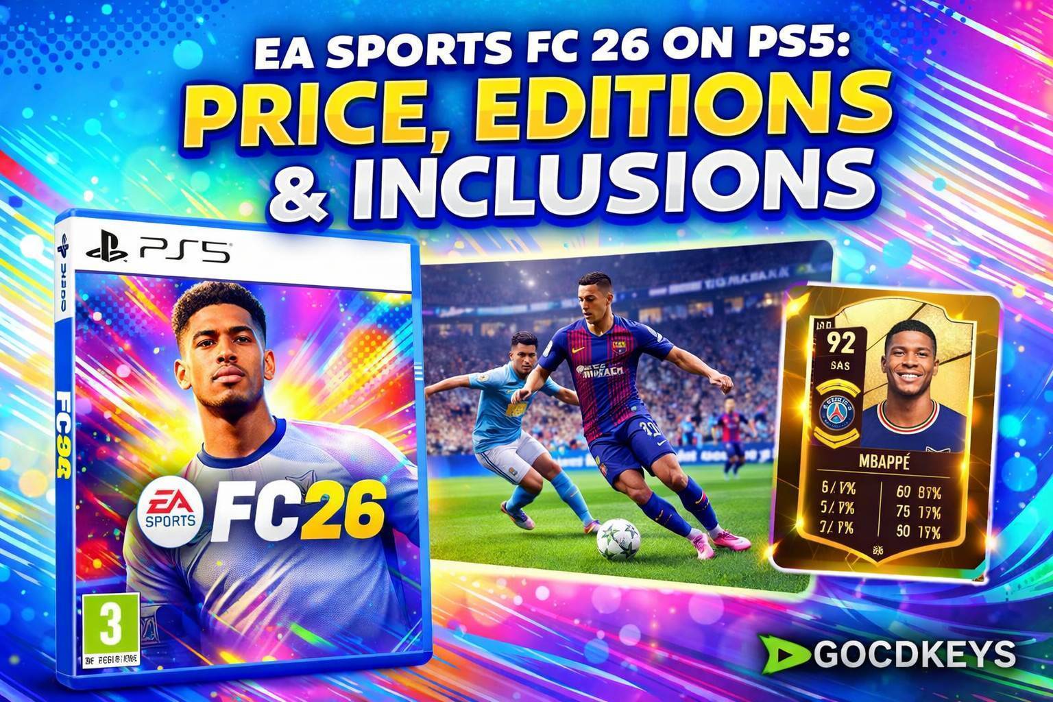 EA Sports FC 26 en PS5: precio, versión digital y qué incluye cada edición