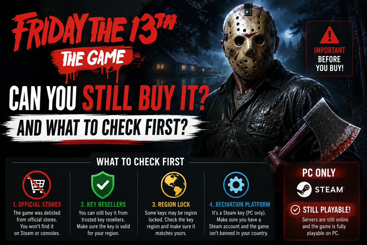 Friday the 13th: The Game, ¿todavía se puede comprar y qué hay que mirar antes?