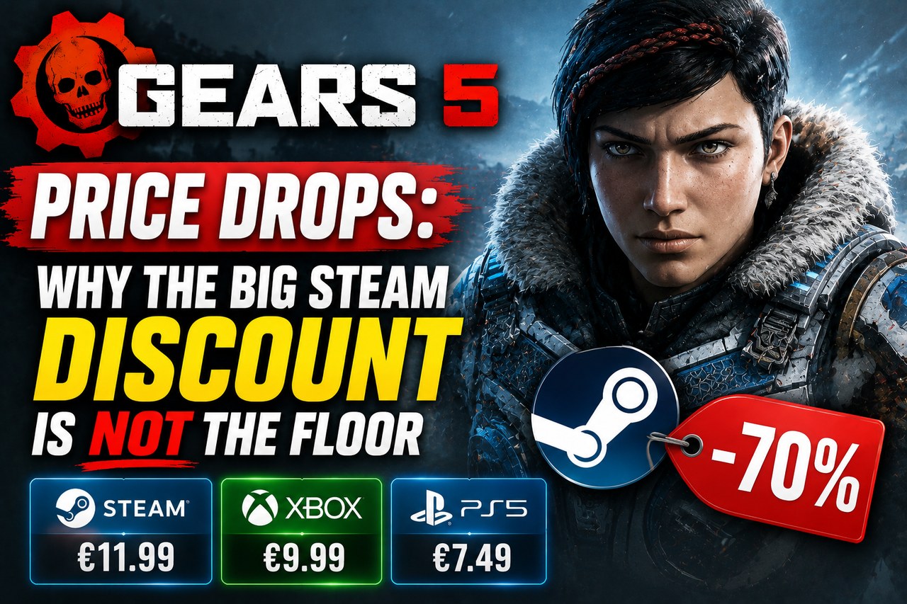 Bajadas de precio de Gears 5: por qué el descuentazo de Steam no es el suelo