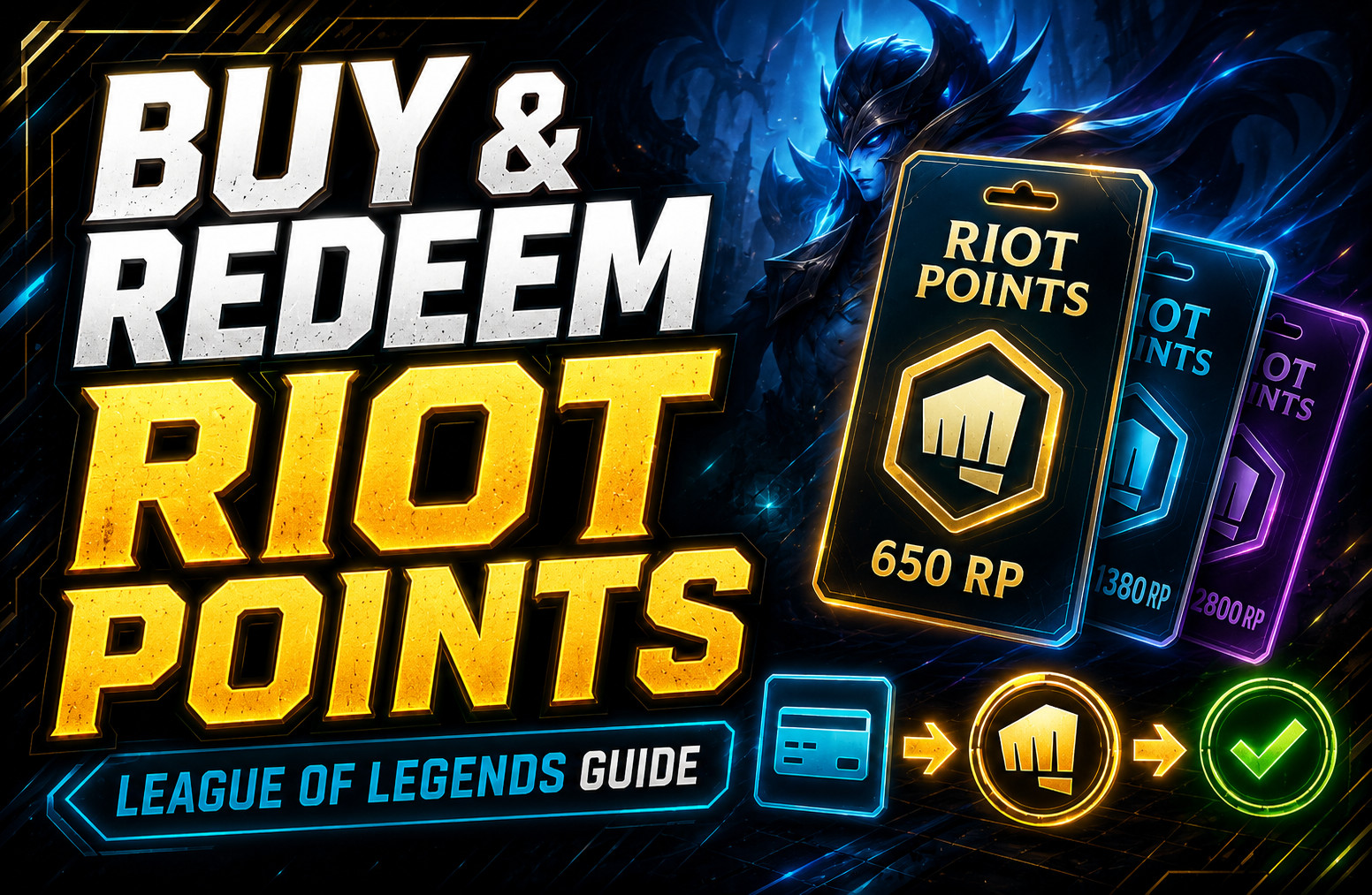 Cómo comprar y canjear Riot Points en League of Legends
