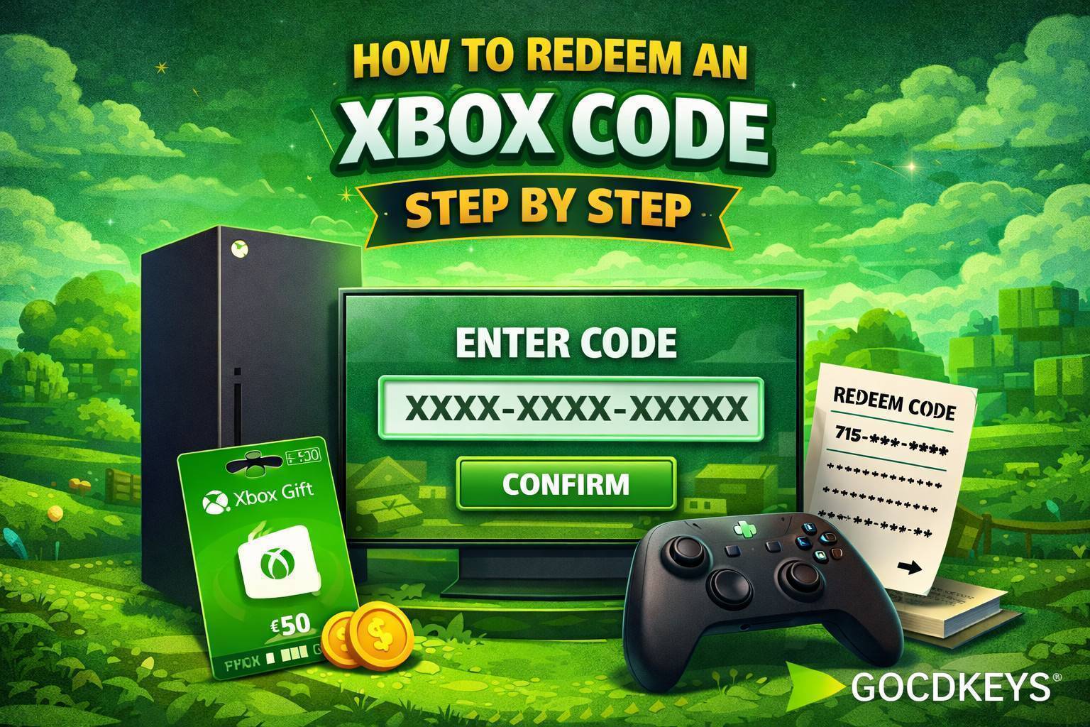 ¿Cómo canjear juegos de Xbox en formato Key o cuenta?