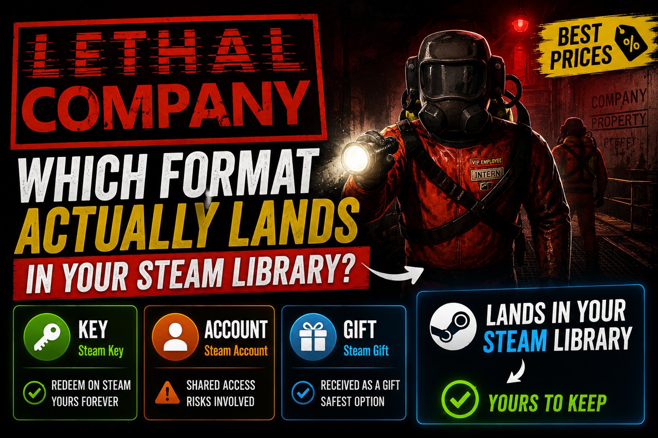 Lethal Company: qué formato acaba de verdad en tu biblioteca de Steam