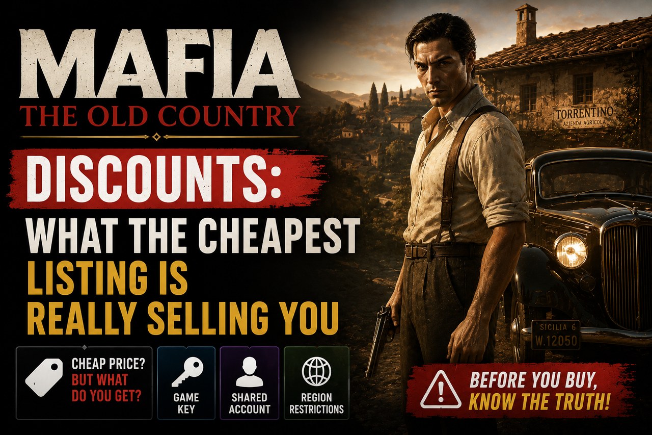 Rebajas de Mafia The Old Country: qué te vende de verdad la oferta más barata