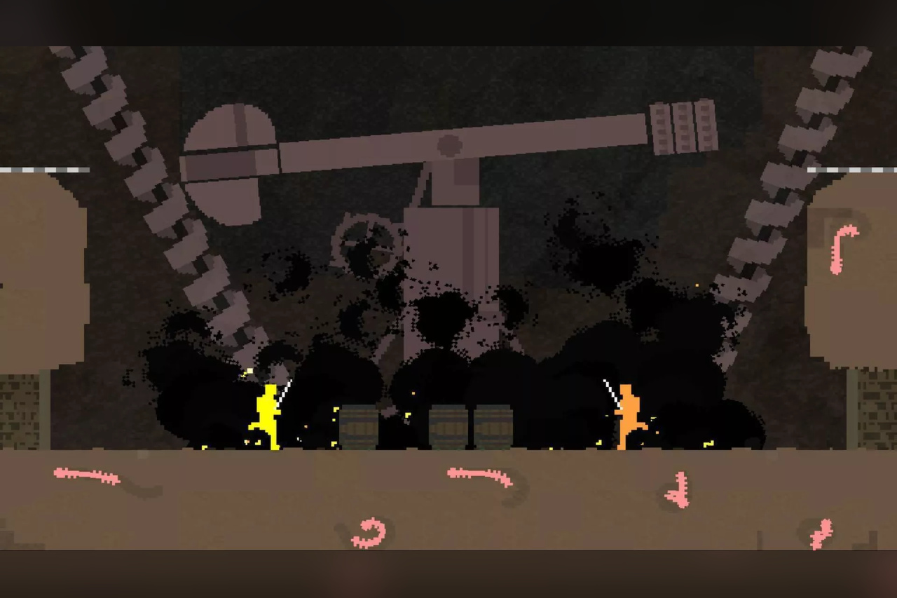 Nidhogg se actualiza con un minijuego para la espera del online: ¿el original o Nidhogg 2?