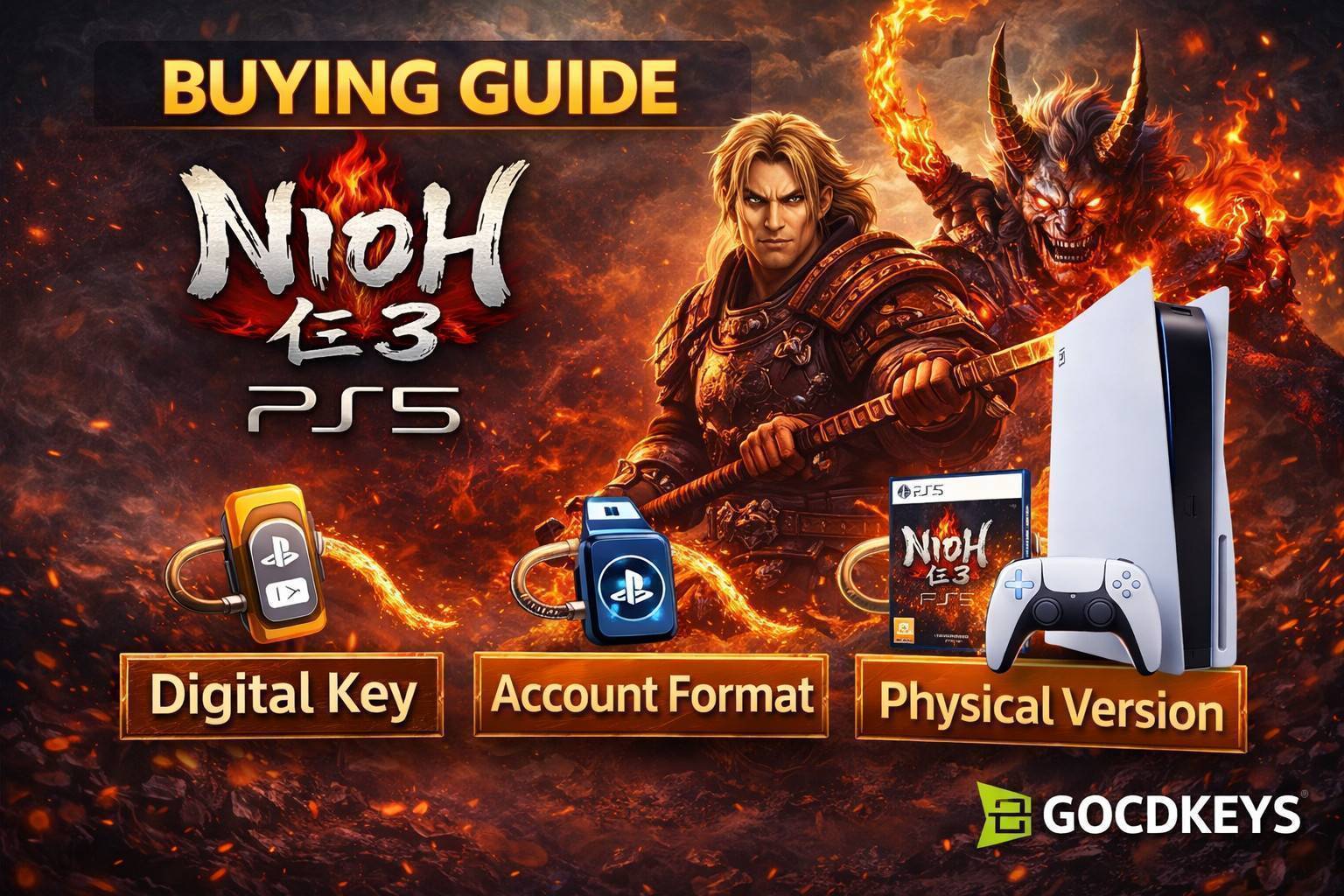 Guía de compra Nioh 3 de PS5: Qué edición elegir y cómo ahorrar al máximo