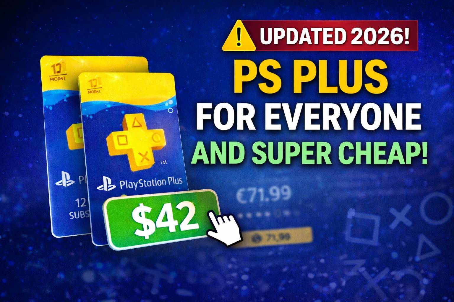 ¡Playstation Plus para todos y super barato!