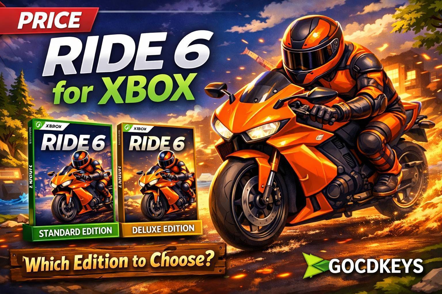 Precio de RIDE 6 para Xbox y ediciones disponibles