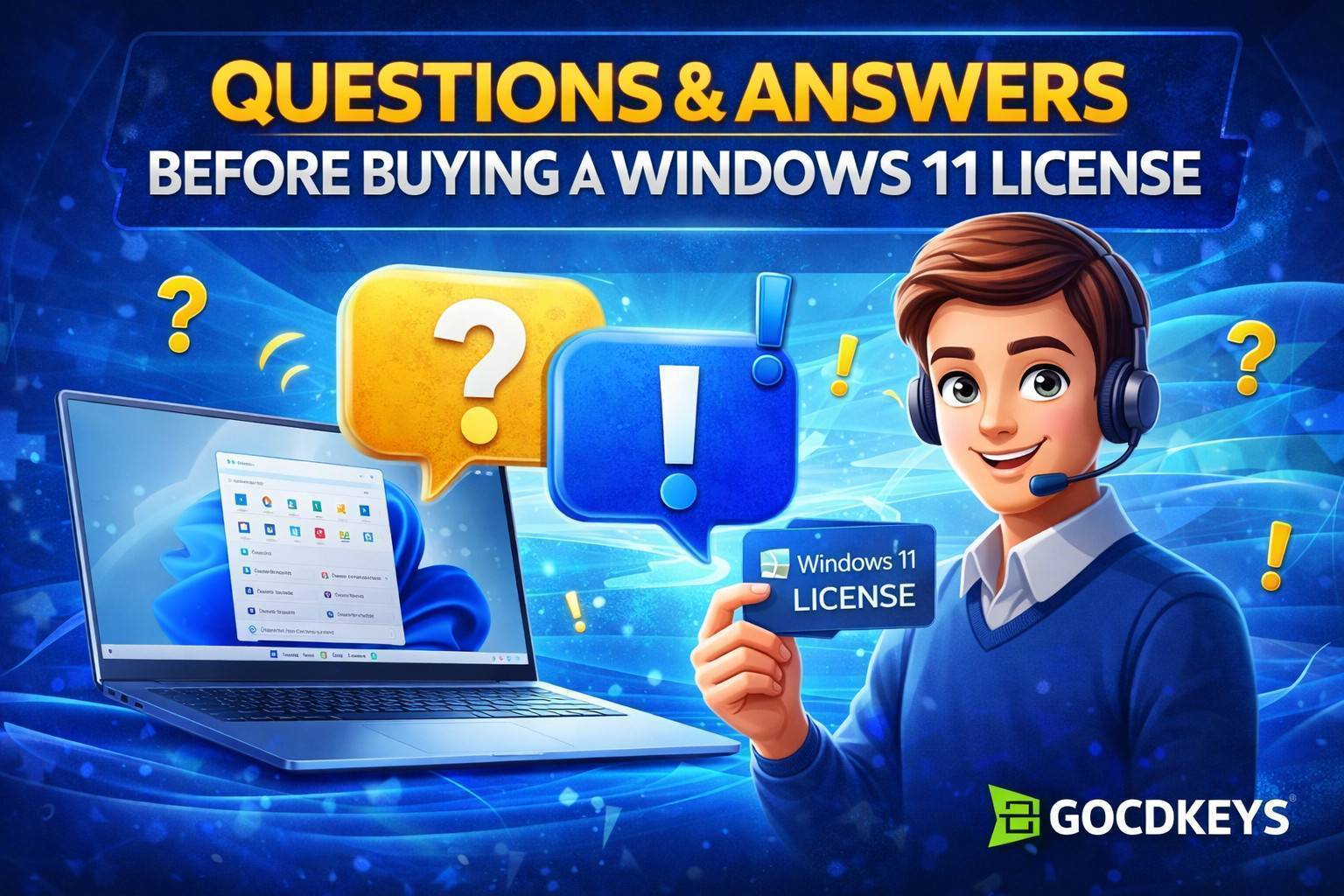 Preguntas y respuestas antes de comprar una licencia de Windows 11