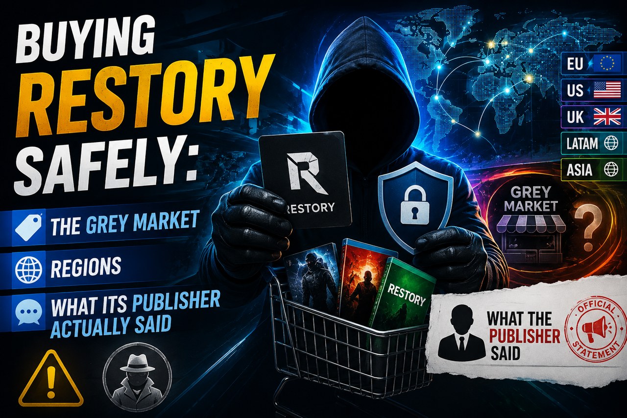 Comprar Restory sin sustos: mercado gris, regiones y qué dijo de verdad su editor
