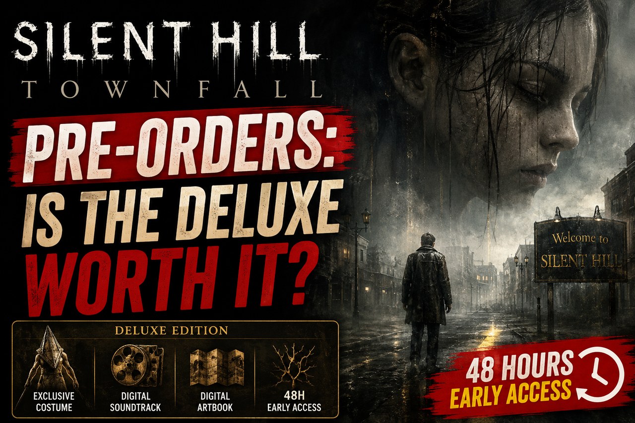 Reservar SILENT HILL Townfall: ¿compensa la Deluxe por 48 horas de adelanto?