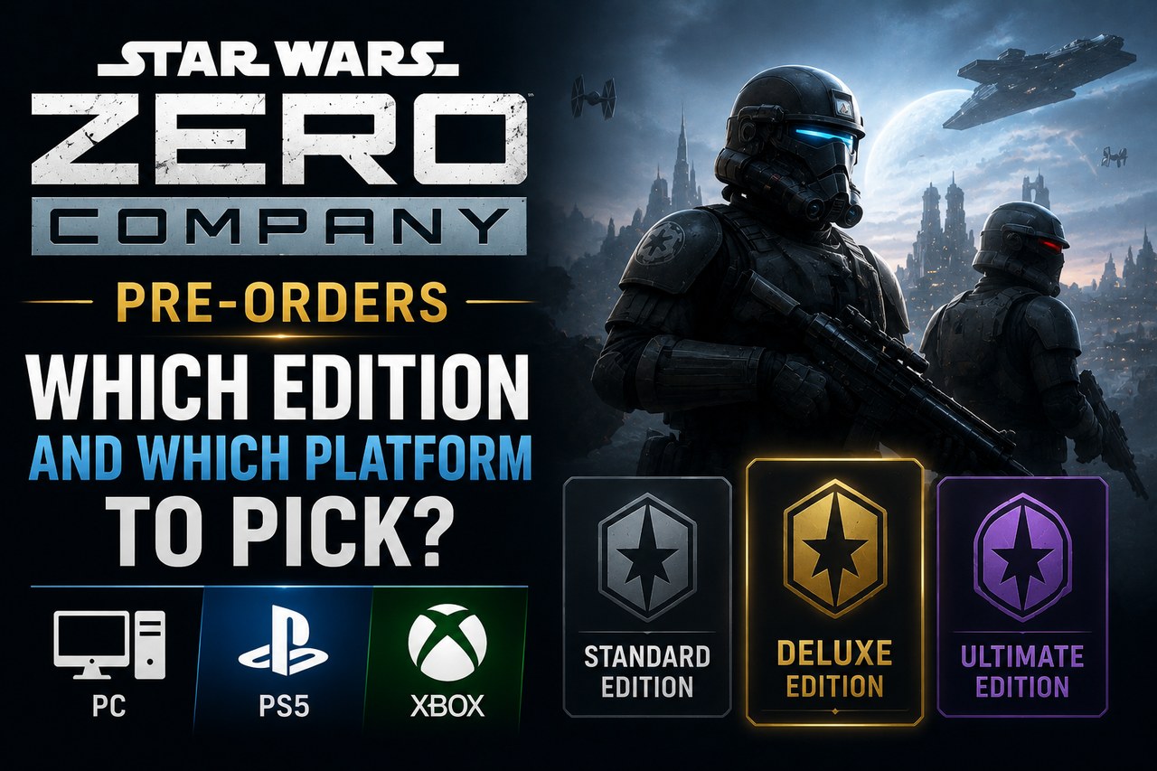 Reservar STAR WARS Zero Company: qué edición y en qué plataforma compensa