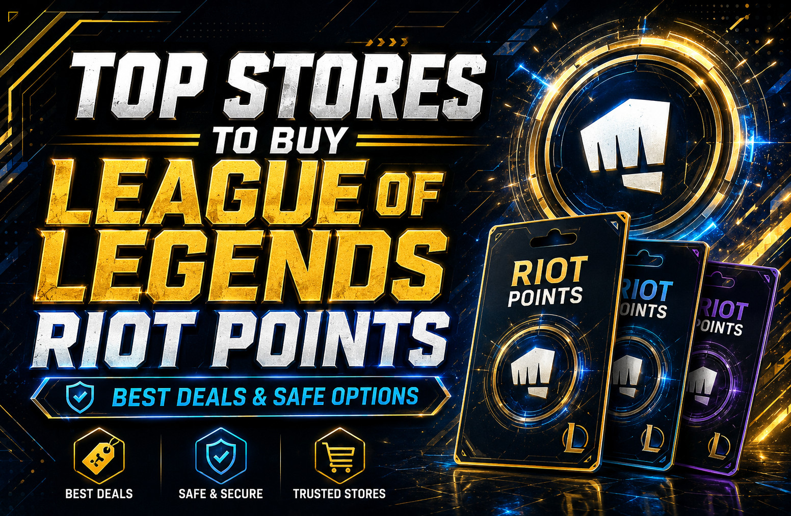 Las mejores tiendas para comprar Riot Points de League of Legends