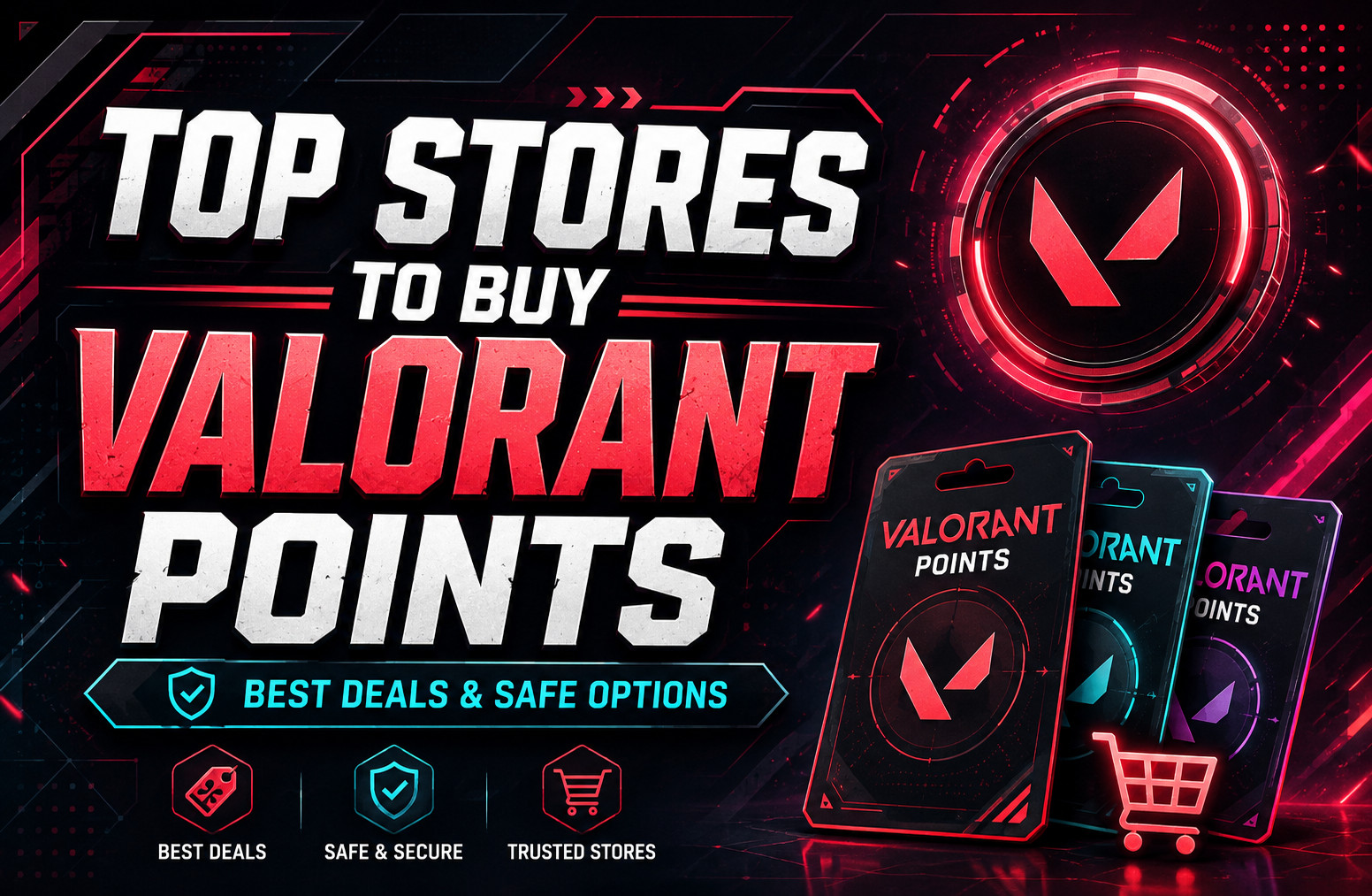 Las mejores tiendas para comprar Valorant Points baratos