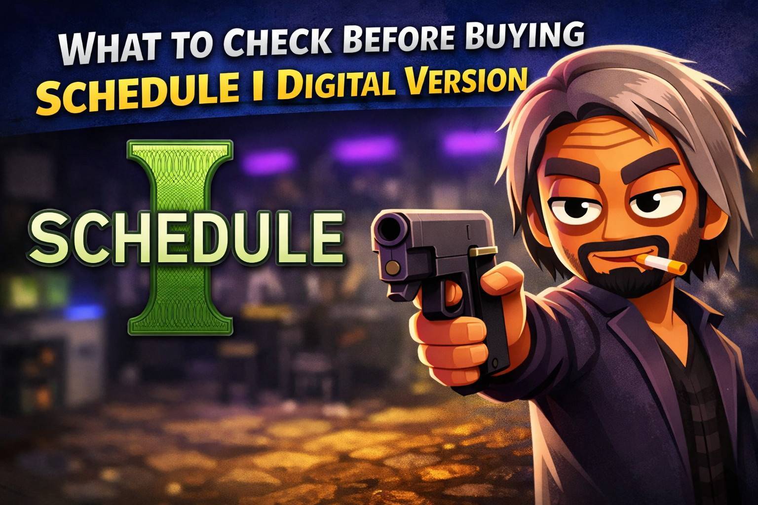 Qué revisar antes de comprar Schedule I en versión digital en tiendas online