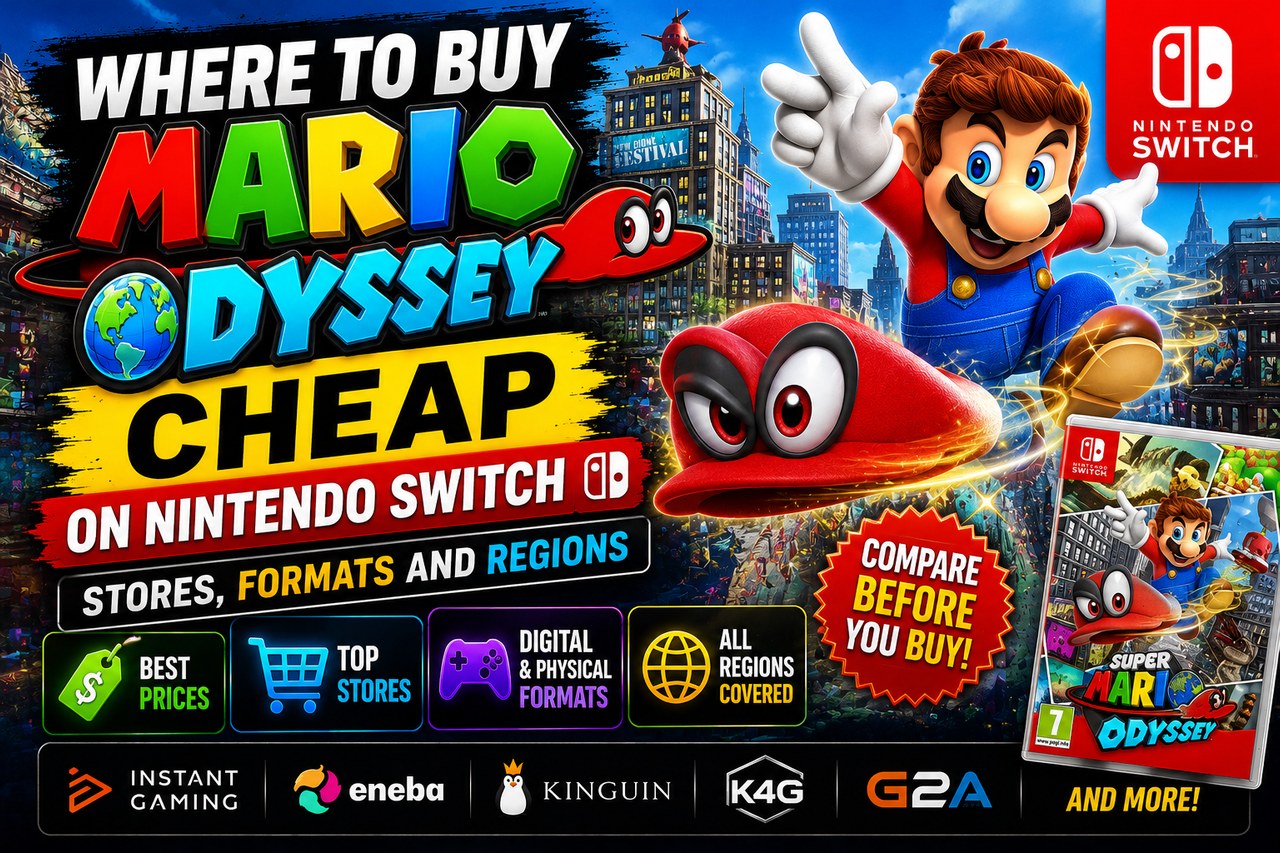 Por qué Super Mario Odyssey casi nunca baja de precio (y dónde sí baja)