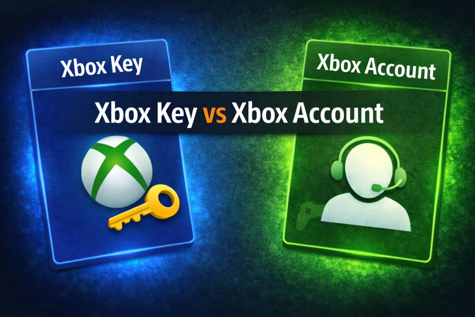Xbox Key vs Xbox Account: ¿Qué opción elegir al comprar juegos digitales de Xbox?